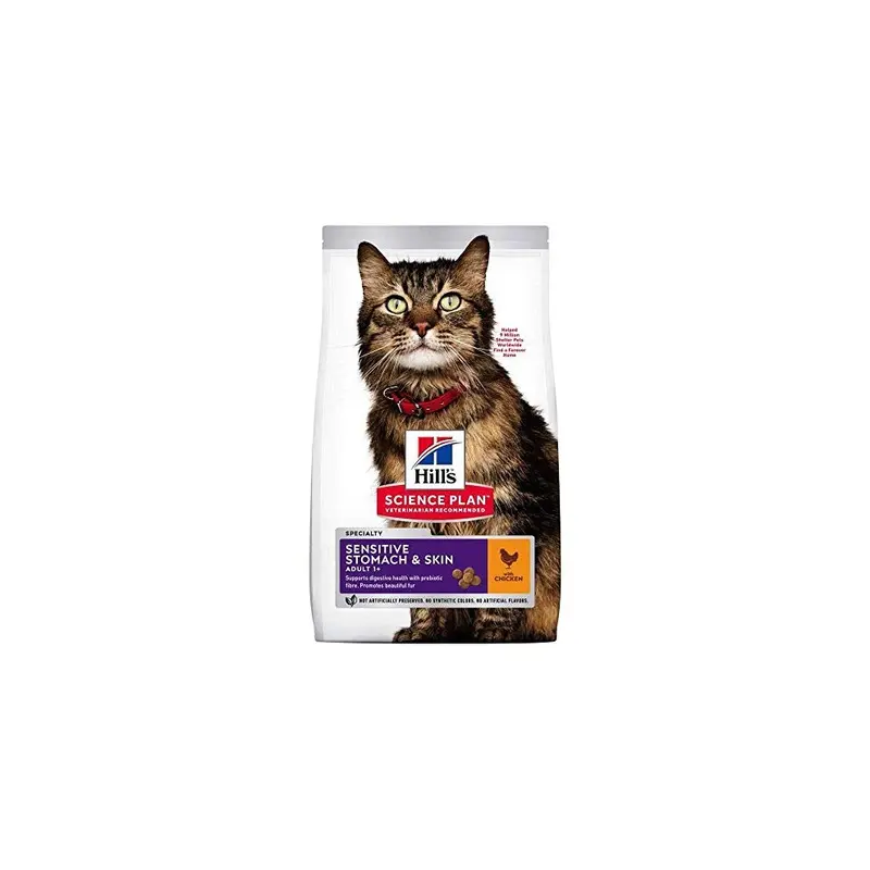 Hills Science Plan Cat Food Sensitive Stomach And Skin New Edition 1.5Kg