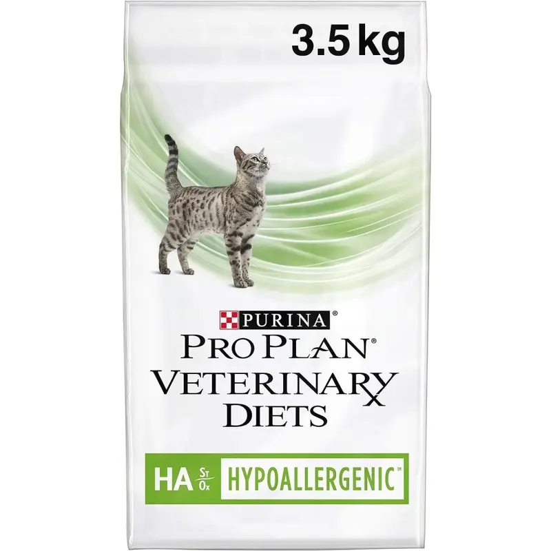 New Ha St/Ox Hypoallergenic Dry Cat Food 3.5 Kg Pro Plan Veterinary Diets 3.5Kg