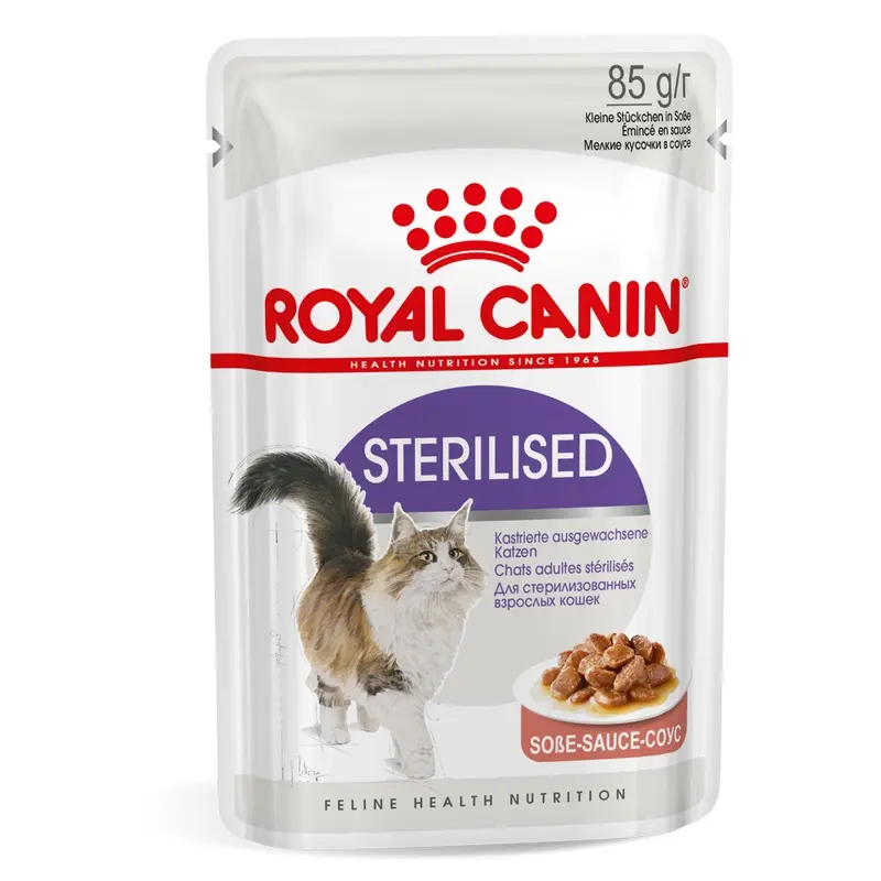 Royal Canin Sterilised In Gravy - 12 X 85G