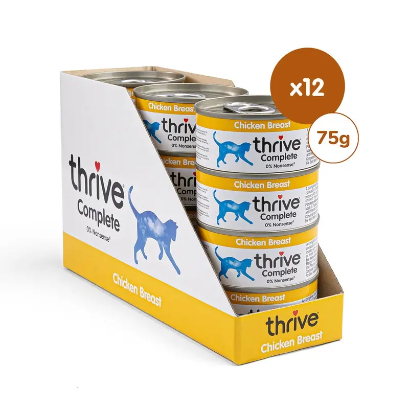 Thrive Chicken Breast Complete Wet Cat Food Size 12