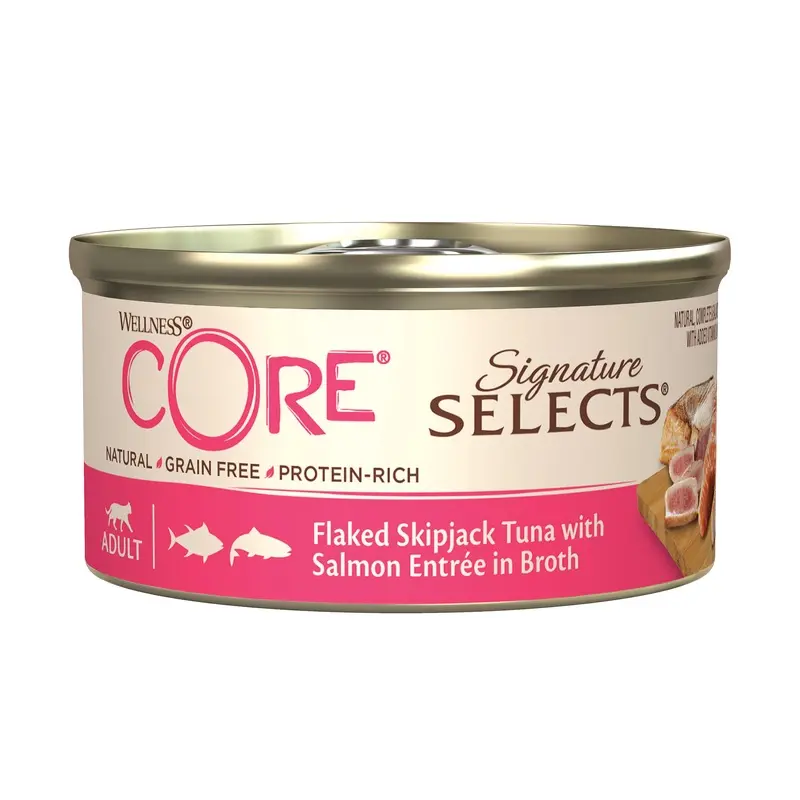 Wellness Core Signature Selects Adult Wet Cat Food Tuna With Salmon 79G