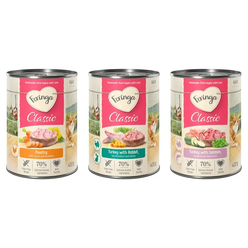 Feringa Classic Meat Menu 6 X 400G - Classic Mix 1 (3 Varieties)