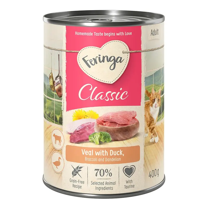 Feringa Classic Meat Menu 6 X 400G - Duck & Veal
