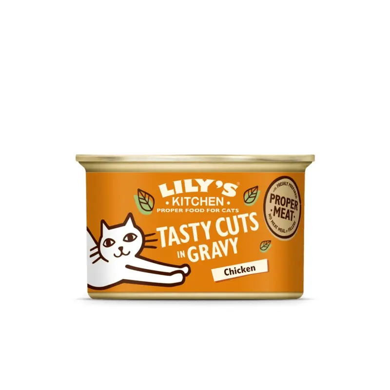 Lilys Kitchen Grain Cat Tasty Cuts Chicken In Gravy For Cats | : 85G
