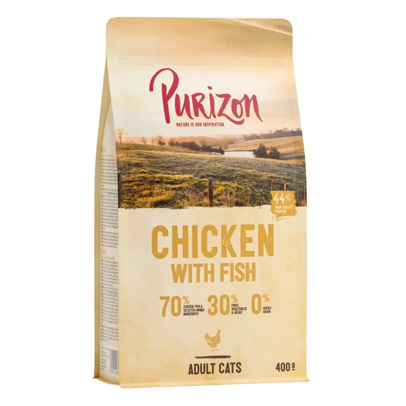 Purizon Adult Grain-Free Chicken With Fish - 400G