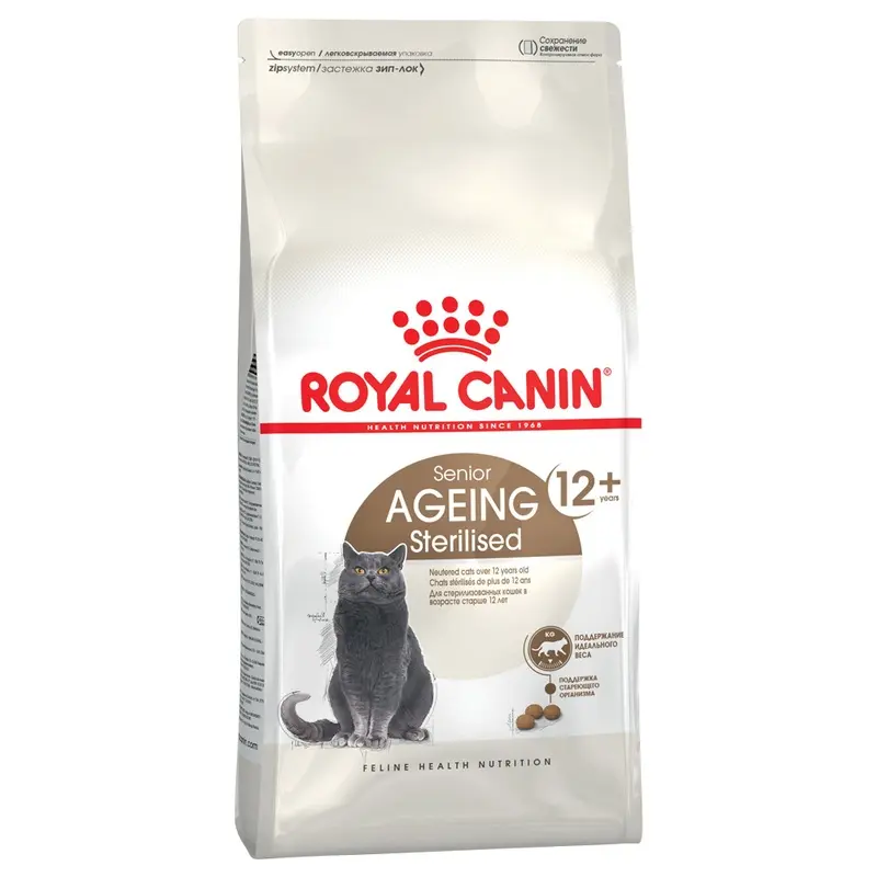 Royal Canin Ageing Sterilised 12+ - 4Kg