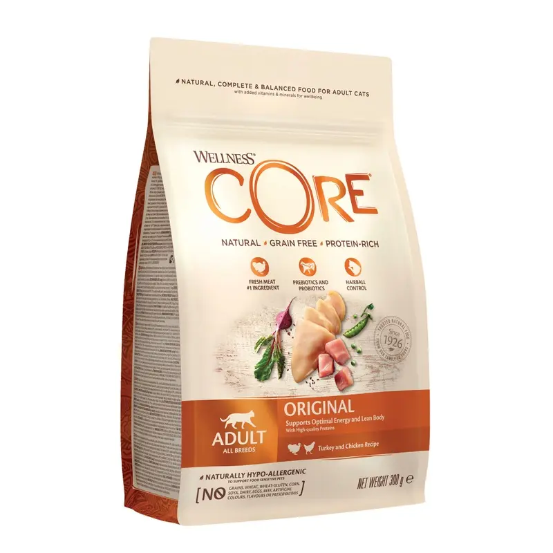 Wellness Core Adult Original Dry Cat Food - 300G