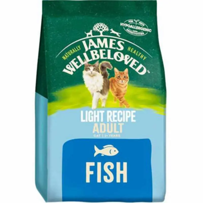 James Wellbeloved Adult Cat Fish & Rice 4Kg Light