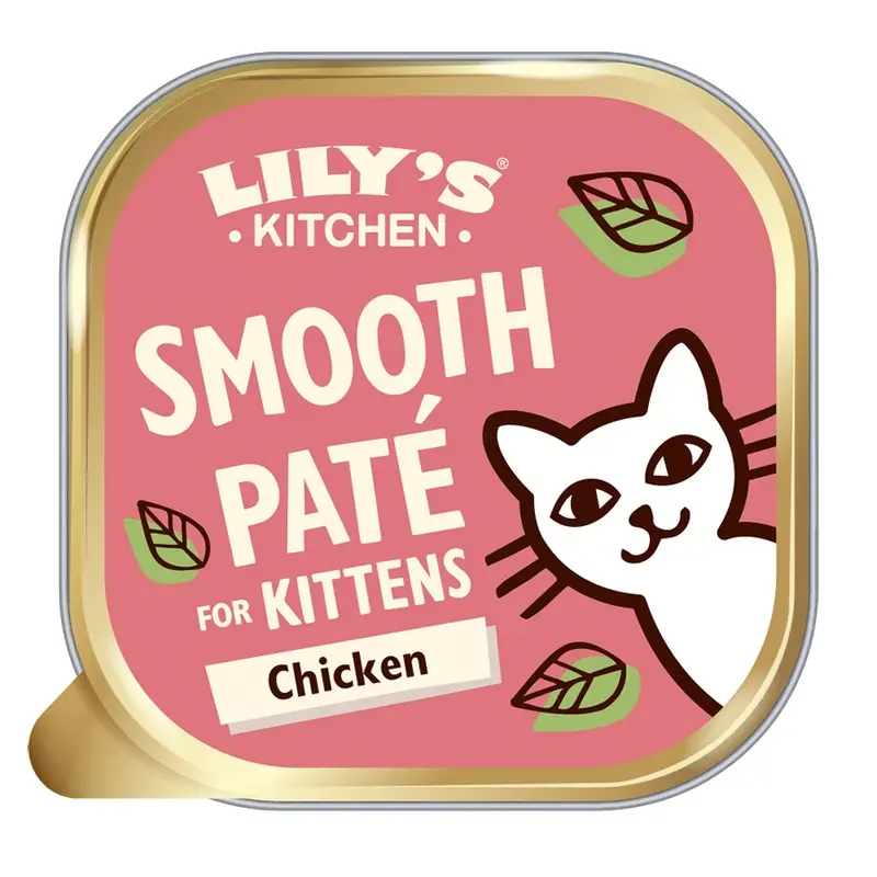 Lilys Kitchen Chicken Pate Wet Kitten Food 85G
