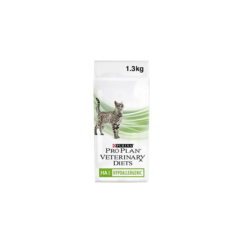 Purina Pro Plan Veterinary Diets Feline Ha Hypoallergenic Dry Cat Food 1.3Kg