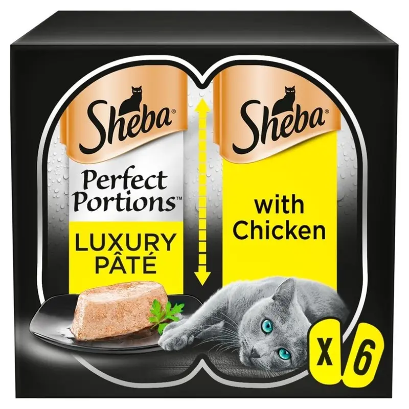 Sheba Perfect Portions Adult Cat Food Chicken In Loaf - X 37.5G Size 48