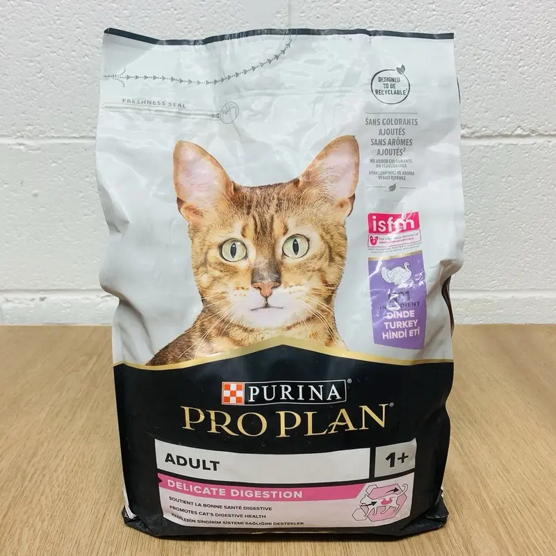 Purina Pro Plan for Adult Cat 1+ Delicate Digestion Turkey 3kg Bag