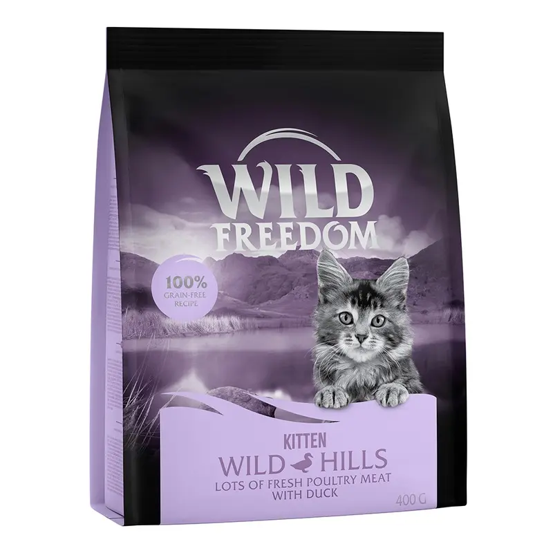 Wild Freedom Kitten Wild Hills - Duck - 400G