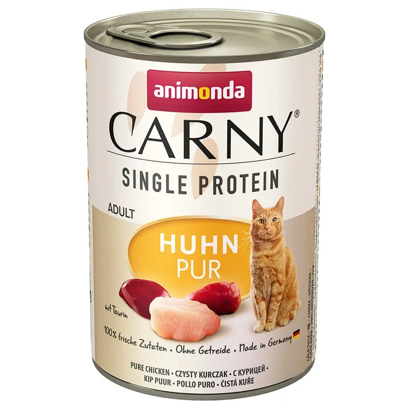 Animonda Carny Single Protein Adult 6 X 400G - Pure Chicken