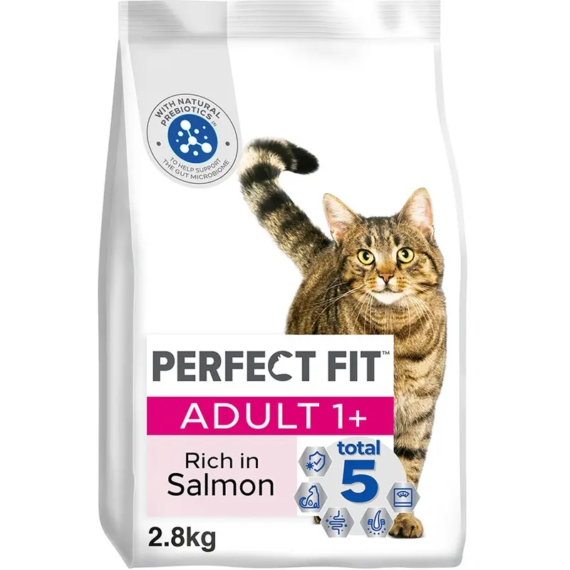 Perfect Fit Advanced Nutrition Dry Adult Cat Food Salmon 2.8Kg