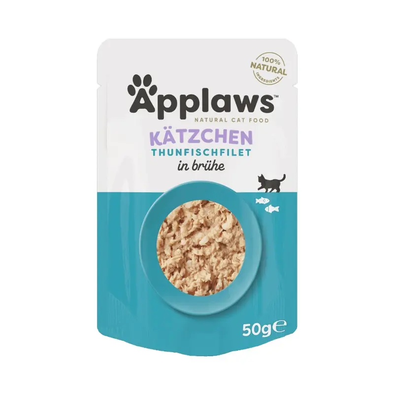 Applaws Natural Kitten In Broth 12 X 50G - Tuna Fillet