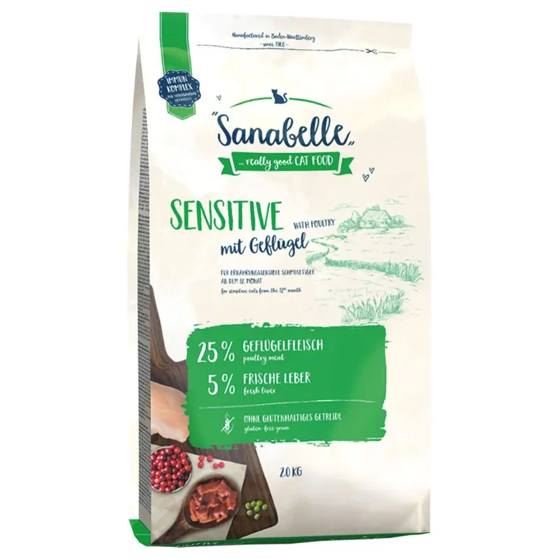 Sanabelle Sensitive With Poultry - 2Kg