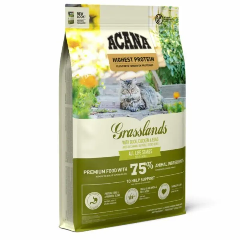 Acana Red/Green/Lavender Cat Grasslands | : 4.5Kg