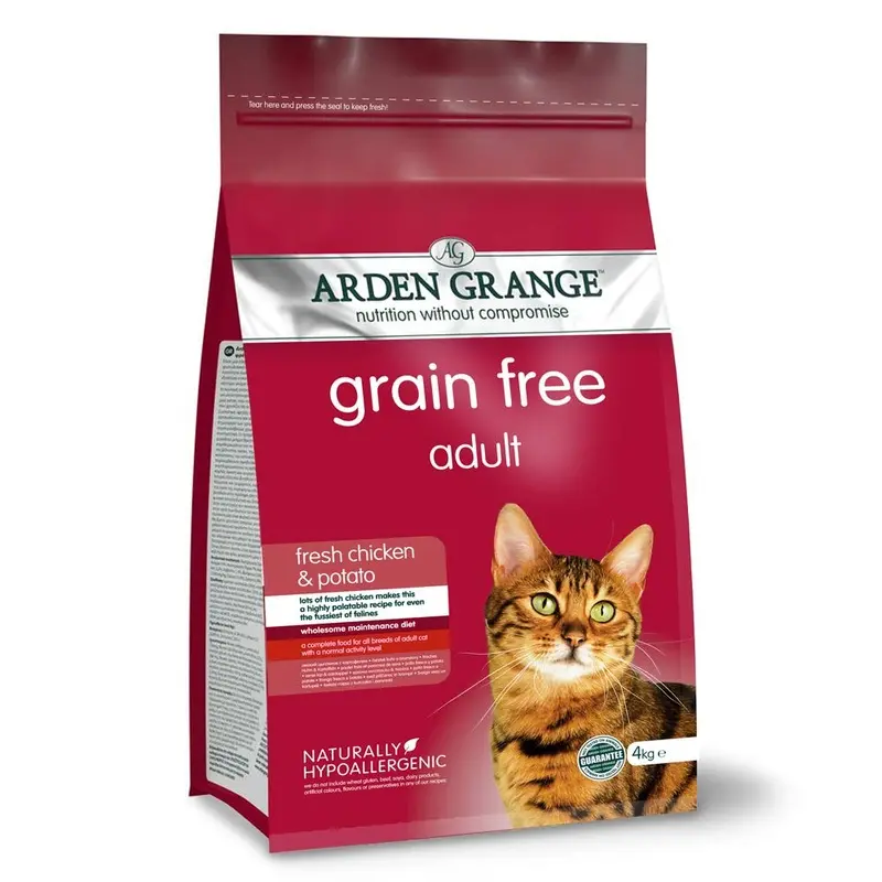 Arden Grange Adult Dry Cat Food, Fresh Chicken & Potato, 4kg