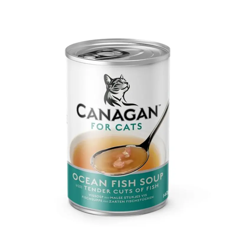 Canagan Cat Soup Ocean Fish | : 12*140G 140G