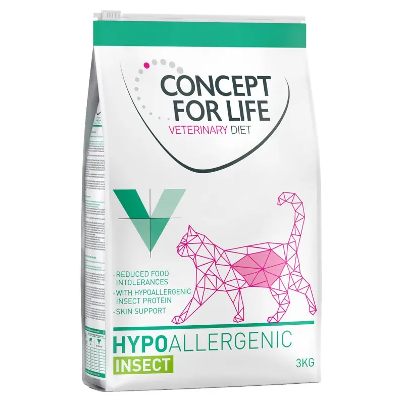 Concept For Life Vet Concept For Life Veterinary Diet Hypoallergenic - Insect - 3Kg