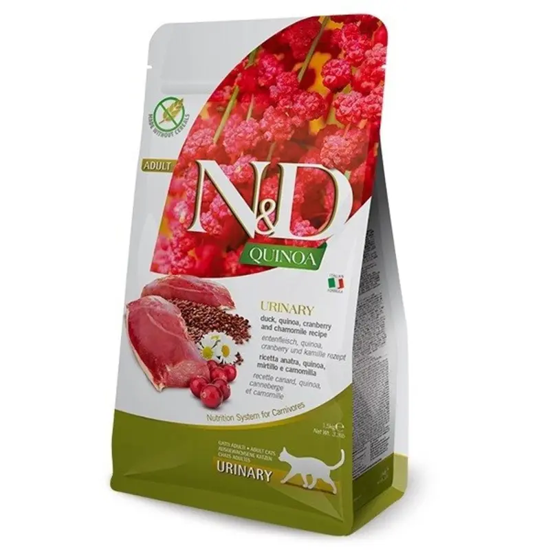 Farmina Nandd Quinoa Urinary In Duck And Cranberry For Adult Cats - Grain 300G