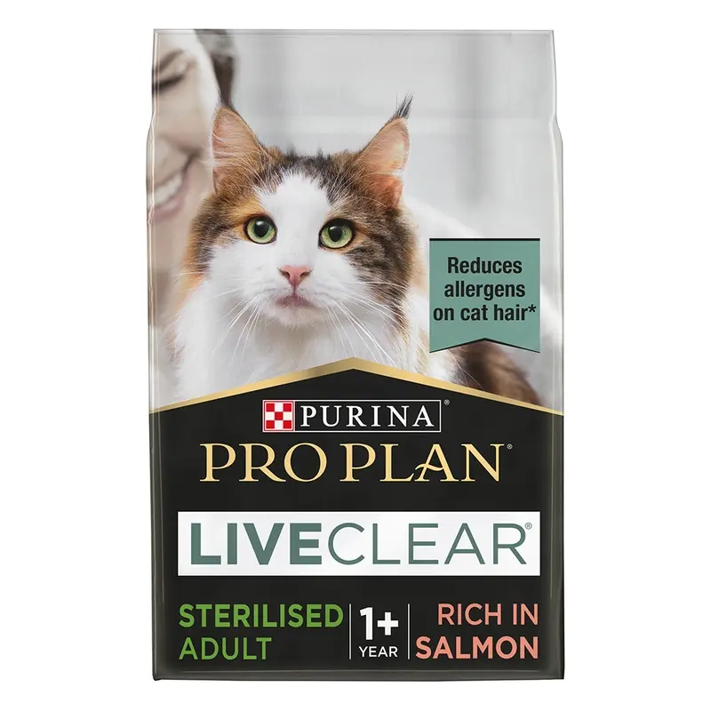 Pro Plan Purina Liveclear Sterilised Adult - Salmon - 2.8Kg