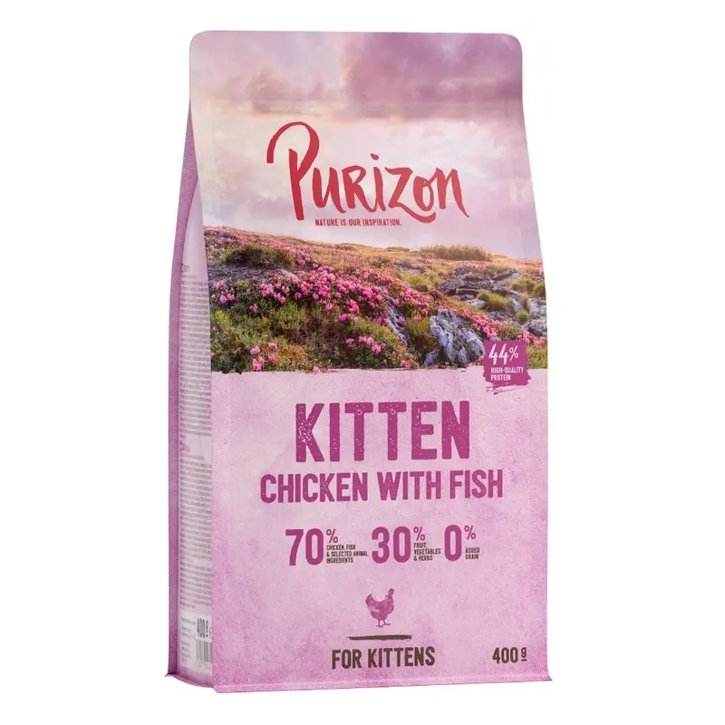 Purizon Kitten Grain-Free Chicken & Fish - 400G
