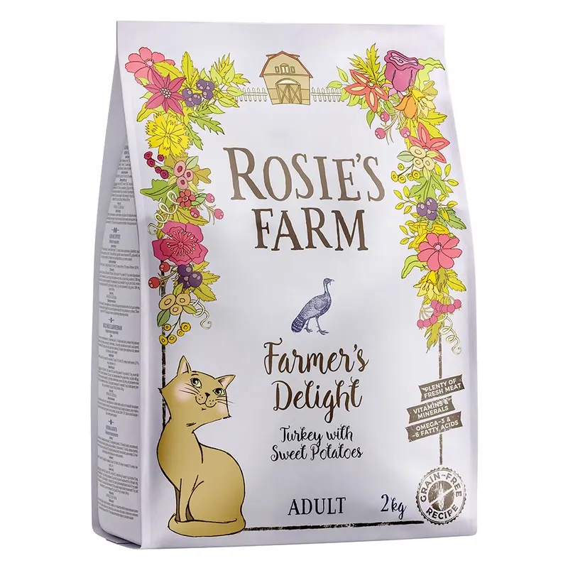 Rosies Farm Adult Farmers Delight With Turkey & Sweet Potato - 2Kg