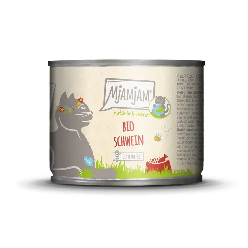 Mjamjam Bio Pork Cat Food | : 800G