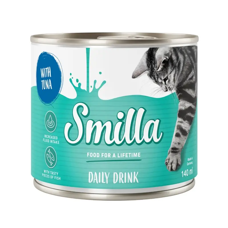 Smilla Cat Drink With Tuna - 6 X 140Ml