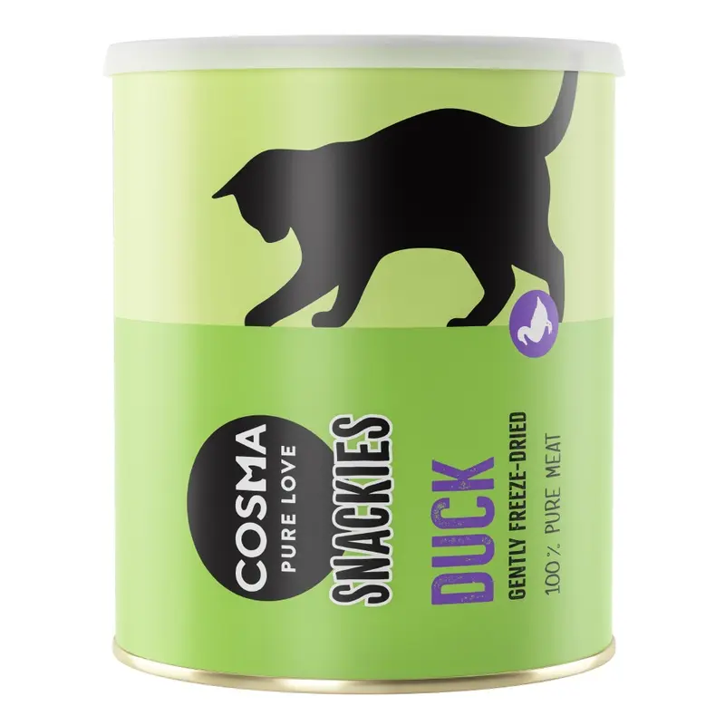 Cosma Snackies Cat Treats - 15% Off! * - Maxi Tube: Duck (120G)