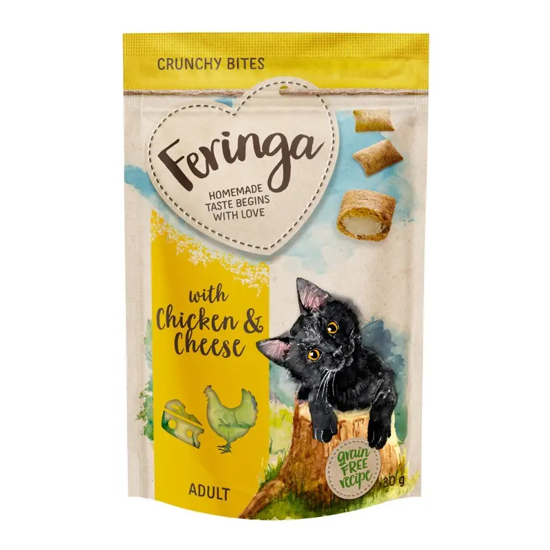 Feringa Crunchy Bites Chicken & Cheese - 30G
