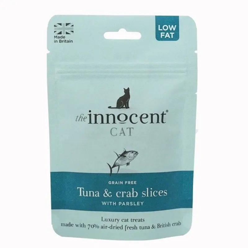 The Innocent Pet The Innocent Cat Tuna And Crab Slices Cat Treats - 70G