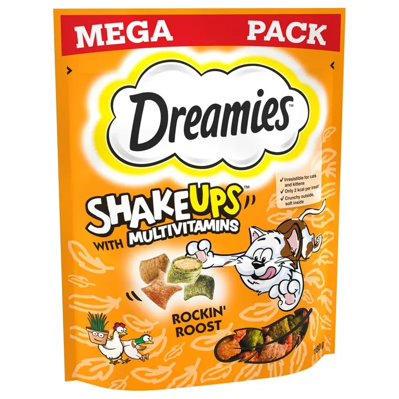 Dreamies Shakeups - Rockin Roost - 55G