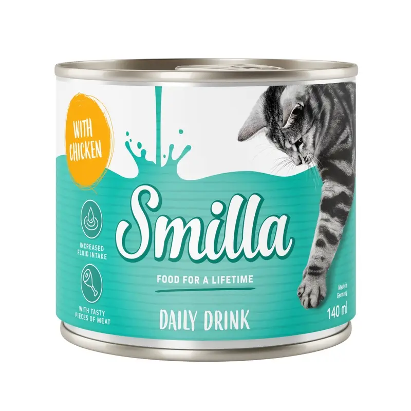 Smilla Cat Drink With Chicken - 6 X 140Ml