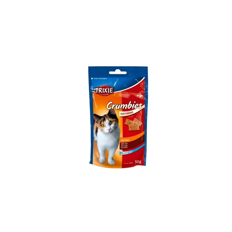 Trixie Crumbies With Malt For Cats 50G