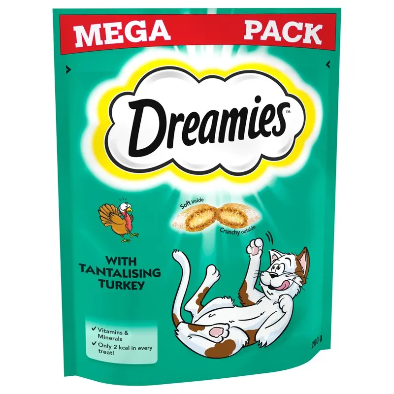 Dreamies Big Pack Cat Treats 200G - Turkey