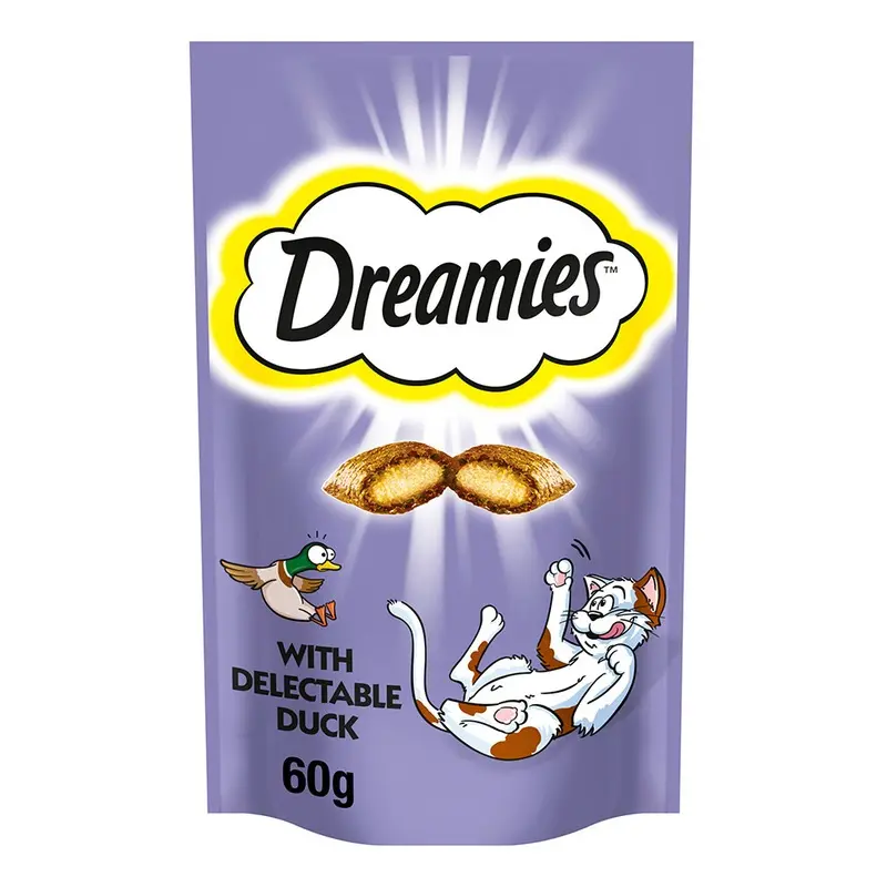 Dreamies Cat Treats With Delectable Duck (60G) 60G