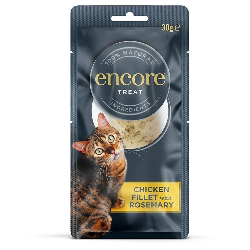 Encore Cat Treat Chicken Fillet With Rosemary - 30G
