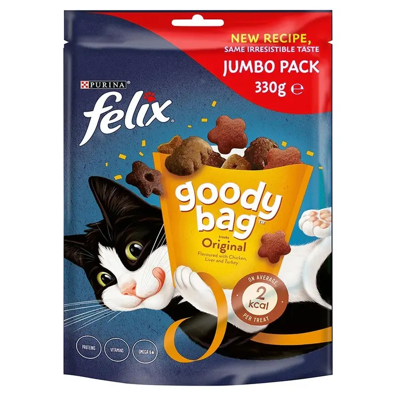 Felix Goody Bag Original Mix Cat Treats 330G
