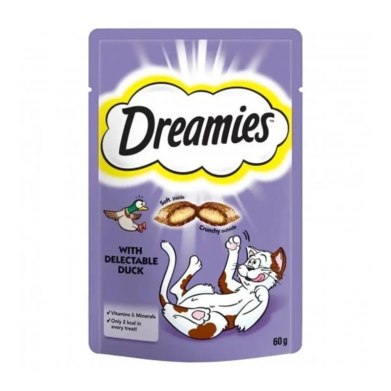 Dreamies Cat Treats Duck - 60G