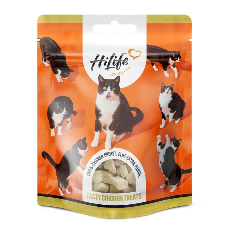 Hi Life Hilife Chicken Breast Cat Treats - Grain 30G