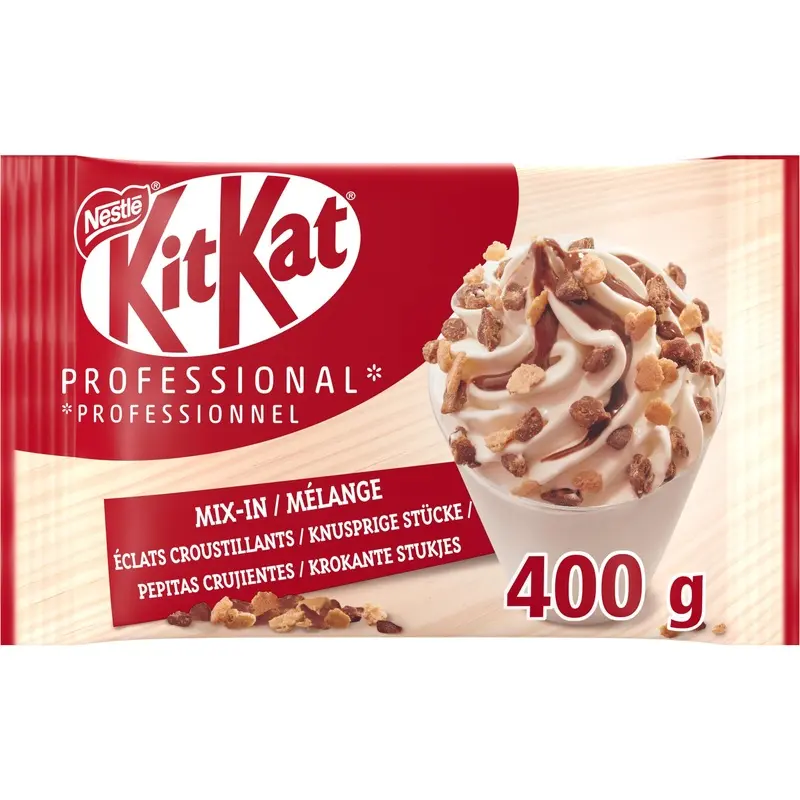 KITKAT Chocolate & Wafer Pieces Mix-In - Cake Topping - 400g Pack