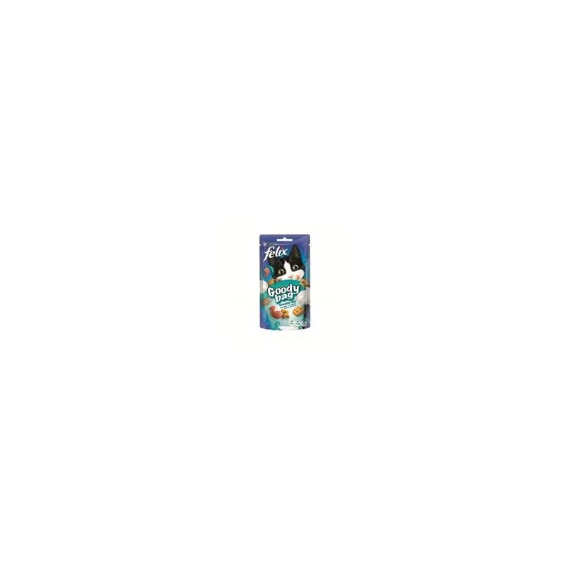 New Nestle Felix Goody Bag Seaside Mix With Pollock & Trout - 133971 Salmon 12182829 60G