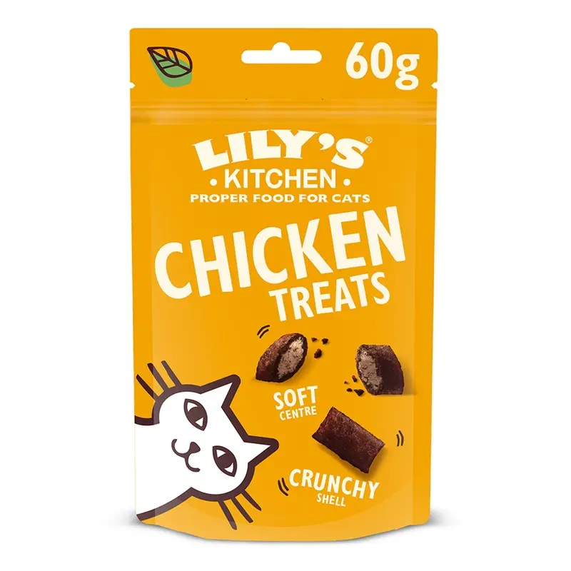 Lilys Kitchen The Ultimate Bribe Cat Treats Chicken 60G