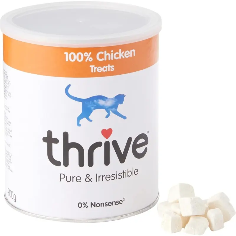 Thrive Freeze Dried Chicken Cat Treats 100% Chicken Cat Treats Maxitube 170G