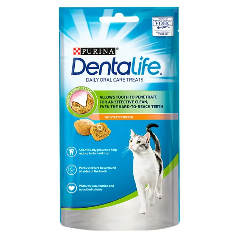 Dentalife Cat Dental Treats Chicken 40G