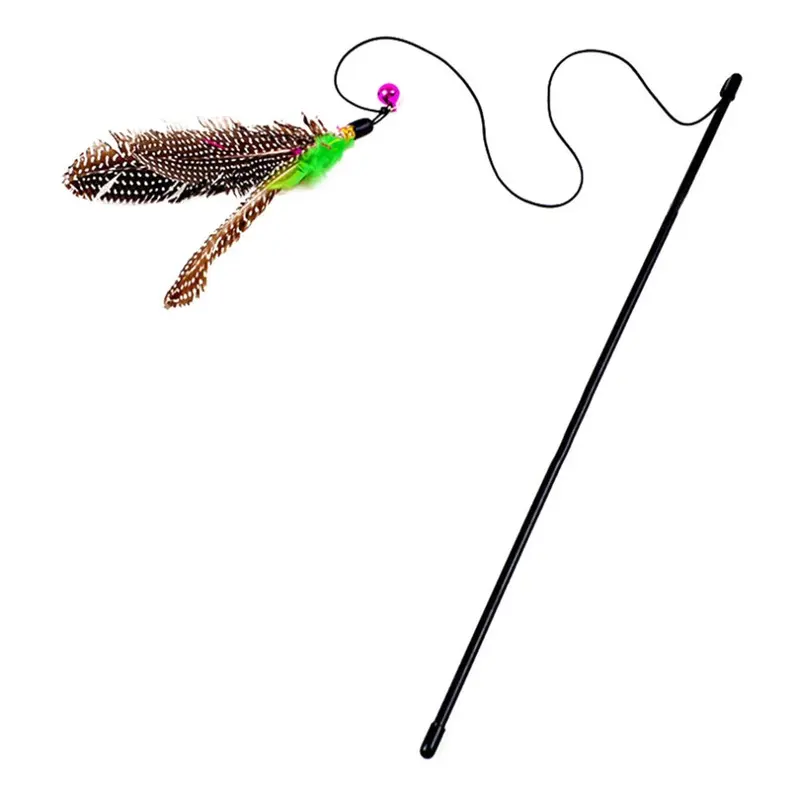 Zhihuan Tease Stick Cat Toy Pearl Bird Pet