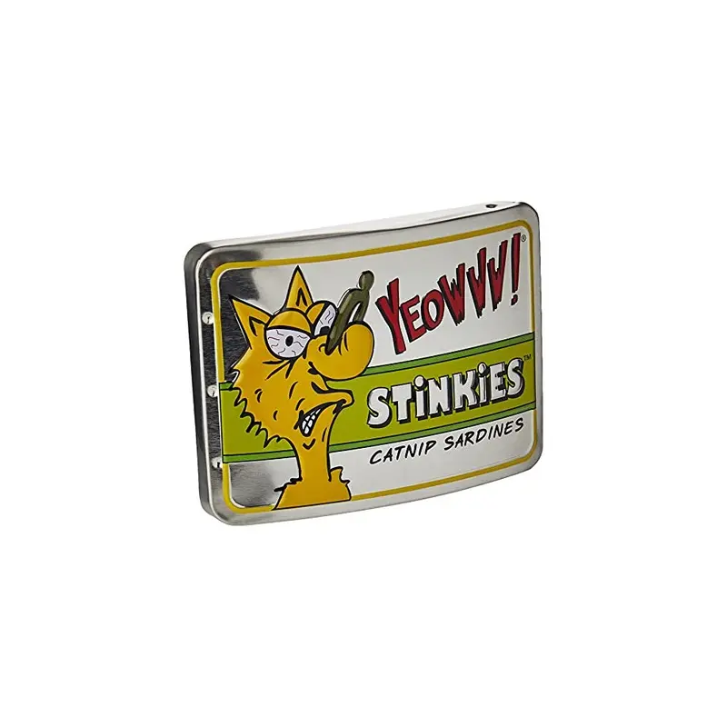 Yeowww ,Multi - Stinkies Catnip Sardines In Can - 1 Piece Size 3